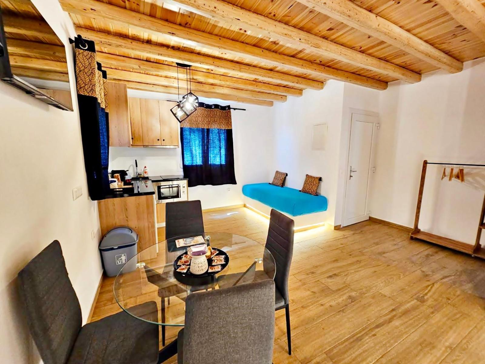 Mykonian Breeze Apartment Ano Mera Ngoại thất bức ảnh