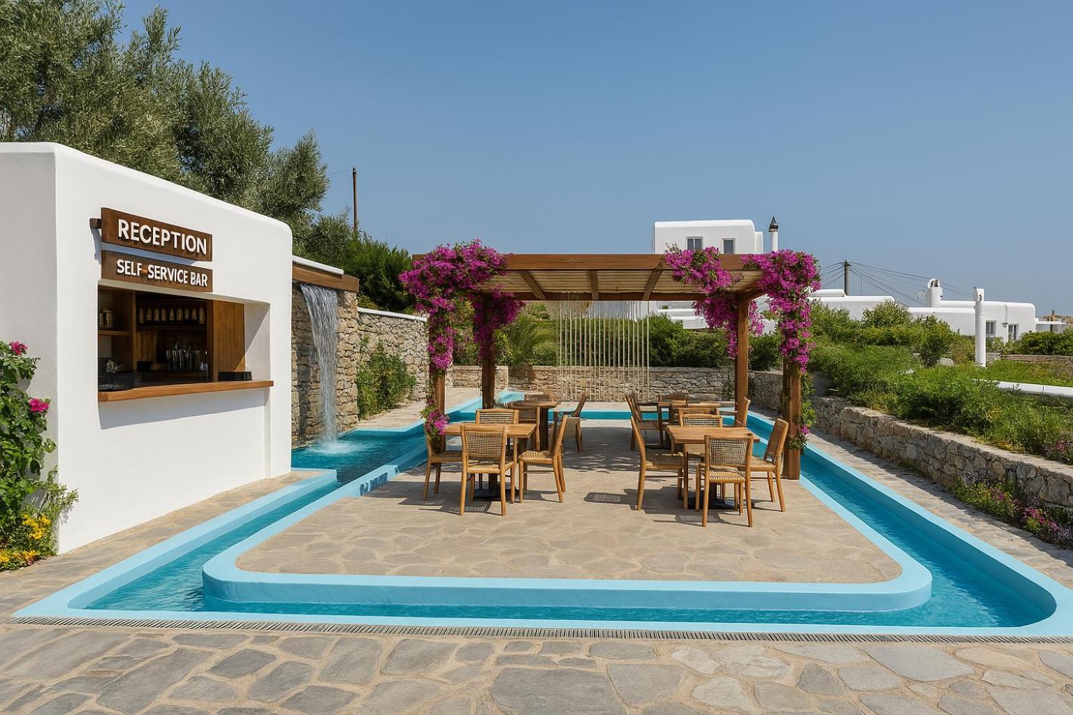 Mykonian Breeze Apartment Ano Mera Ngoại thất bức ảnh